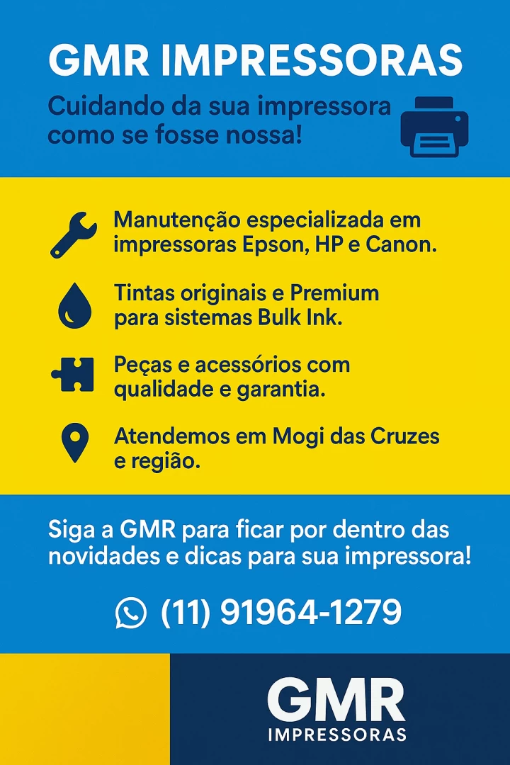 Manutenção de impressora